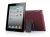 Dexim FeelGoode Carbon Fiber Fabric Hard-Shell - To Suit iPad 2 - Red