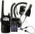 Uniden UH720SX Ultra Compact Size Handheld Radio - UHF, Single Pack2 Watt Maximum TX Output Power, VOX Hands Free Capable, Large Channel Display, 40 UHF Channels*, Designed and Engineered in Japan
