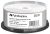 Verbatim BD-R 25GB 6X Blu-Ray - 25 Pack Spindle, White Wide Inkjet Printable