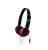 Sony DR-320DPV/R PC Headphones - RedHigh Quality, Built-in Microphone, Detachable Voice Tube For Convenient Use, Comfort Wearing