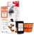 Peach Premium Compatible Ink Cartridge - (Snap `n` Print Starter Pack) - 1x Print Head & 3x Black Ink Tanks - For Canon PG510, PG512