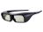 Sony 3D Large Active Glasses - Rechargeable - For Sony Bravia Full HD 3D TV - Black