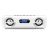Edifier Audio Candy Plus MP3 Player - WhiteLED Display, FM Radio With 24 Preset Channels, SD Card Input, High Quality Sound & Bass