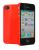 Cygnett AeroGrip Ergonomic Slimline Case - To Suit iPhone 4/4S - Red
