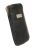 Krusell Luna Mobile Pouch - To Suit XXL Handset - Black Leather