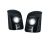 Genius SP-U115 Stereo USB Powered Speakers - BlackHigh Quality, Selected 50x50mm Speakers For Clear Sound, Glossy Front Panel, Volume Control