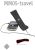 Native_Union MM05 Solo Travel Handset - To Suit Mobile Phones, Tablets, Computers - Black/Grey