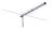 Crest CANT2845UV Inner City VHF/UHF Digital TV Antenna - 28 Elements, Log Periodic Design For Compact High Gain Digital Reception