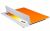 V7 Slim Folio Stand - To Suit iPad 2 - Orange