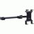 Arkon Universal Tablet Mount - Rear Seat Headrest Mount - To Suit iPad, Samsung Galaxy Tab, Tablet PC - Black