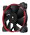 Corsair Air Series SP120 Quiet Edition Series Fan - 120x25mm, Hydraulic Bearing, Swappable Coloured Rings, 1450rpm, 37.85CFM, 23dbA - Black Fan