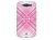 White_Diamonds Grid Case - To Suit Samsung Galaxy S3 - Pink