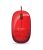 Logitech M105 Corded Mouse - RedHigh Performance, High-Definition Optical Tracking 1000dpi, Smooth Traveler, Full-Size Comfort Ambidextrous Design
