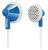 Philips SHE2100BK/28 In-Ear Headphones - BlueHigh Quality Sound, Neodymium Magnet Enhances Bass Performance & Sensitivity, Bass Beat Vents, 15mm Speaker Driver Optimizes Wearing Comfort