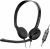 Sennheiser PC 36 Call Control Headset - BlackHigh Quality Speakers Ensure Quality Sound Experience, Noise Canceling Clarity, Flexible Microphone, 3-In-1 Control Fully Adjust The Volume/Mute & Control