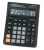 Citizen SDC444 Desktop Calculator - 12 Digit, Large Tilted Display, Mark Up Function, Dual Memory, Dual Power Battery & Solar - Black