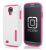 Incipio DualPro Shine - To Suit Samsung Galaxy S4 - Optical White/Hot Pink 3004