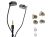 NU 9MPFDTK1P01 Touch Pro Waterproof Earphones - BlackErgonomic & Anti-Scratch Design, Stays Securely In Place During Athletic Activities, Comfort Wearing
