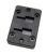 Arkon AP015-3M Adapter Plate - Dual T-Slot Horizontal with 3M Adhesive Snap On Plate - Black