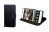 Force Sideways Flip Wallet Case - To Suit LG Optimus F5 - Black