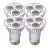 LEDware LED-4PACK-CW-PAR Four Pack Includes 4W Cool White NationStar PAR16 Spot Light with E27 Base