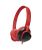 Creative Hitz MA2300 On-Ear Premium Headset - Red/BlackHigh Quality Audio, 30mm Neodymium Drivers, In-Line Microphone Delivers Crisp Conversations During Calls, Tangle-Free, Comfort Wearing