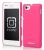 Incipio Feather Ultra Thin Snap-On Case - To Suit Sony Xperia M - Cherry Blossom Pink