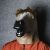 Techbuy Rubber Horse MaskIncludes ruffle-able mane and nostril eye holes!