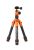MeFoto A0320Q00C DayTrip Tripod Mini Kit - OrangeTwist Lock, Adjustable Reversible Center Column, 24