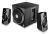 F_D A320 Heavy Duty Metal Grill 2.1 Speakers - 3`Full Range, 6.5` Bass Driver, AVR, Wired Remote
