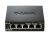 D-Link DGS-105 5-Port Gigabit Switch - 5-Port 10/100/1000, QoS, Unmanaged