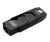 Corsair 256GB Voyager Slider Flash Drive - Convenient Capless Design, USB3.0 - Black