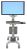 Ergotron 24-189-055 Neo-Flex WideView WorkSpace Large Display Cart (Grey)