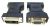 Generic DVI 17M (Analogue) to VGA HD15F Adapter