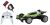 Carrera_RC Gee Arrow Remote RC Car - 2.4GHz Technology, Splash Proof, Speed Up To Up To 20 KM/H, Running Time Up to 40 Minutes, Charging Time 80 Minutes - Green