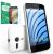 Rearth Ringke Slim Better Grip Premium Hard Case Cover - To Suit Motorola Moto G - LF White