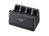 Panasonic FZ-VCBM11U 4-Bay Battery Charger - For Panasonic FZ-M1 Toughpad - Black