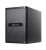 SilverStone DS380 Small Form Factor NAS Chassis - Black2xUSB3.0, 1xAudio, 2x120mm Fan, Aluminum Front Door, SECC Body, Mini-ITX