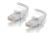 Alogic C6-01-White CAT6 Snagless Patch Cable - 1m, RJ45-RJ45 - White