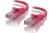 Alogic C5-01-Pink CAT5e Snagless Patch Cable - 1m, RJ45-RJ45 - Pink