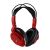 BitFenix Flo Headset - RedCrystal-Clear Audio Sound, 40mm Neodymium Drivers, Precision-Tuned Acoustic, In-Line Remote Control, Microphone, Dynamic, Closed-Back, Supreme Comfort