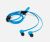 Nokia WH-510C Coloud POP Corded In-Ear Headphones - CyanHigh Quality Sound, Stay Tangle-Free with the Zound Lasso, Nokia Headphones Are A Great Fit For An On-The-Go Lifestyle, Multifunction Key