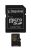 Kingston 16GB MicroSDHC UHS-I Card - Class 10With Adapter