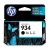 HP C2P19AA #934 Ink Cartridge - Black