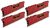 Corsair 16GB (4 x 4GB) PC4-21300 2666MHz DDR4 RAM - 15-17-17-35 - Vengeance LPX Red Series