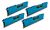 Corsair 16GB (4 x 4GB) PC4-22400 2800MHz DDR4 RAM - 16-18-18-36 - Vengeance LPX Blue Series