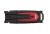 Kingston 16GB HyperX Fury Flash Drive - Stylish, Edgy Casing Design With Built-In Key Loop To Complement The Latest Computing And Gaming Devices, Read 90MB/s, Write 30MB/s, USB3.0 - Red/Black
