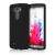 Incipio DualPro Hard Shell Case with Impact Absorbing Core - To Suit LG G3 - Black/Black