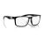 Gunnar Intercept Crystalline Onyx Indoor Digital Eyewear - Optically Clear diAMIX Lens, Durable Hard Coating Preserves Optical Integrity, Anti-Reflective Anti-Glare Coatings - Crystalline Onyx