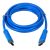 Laser CB-HDMI2-BLU HDMI Cable V2.0 Gold - Blue - 2M